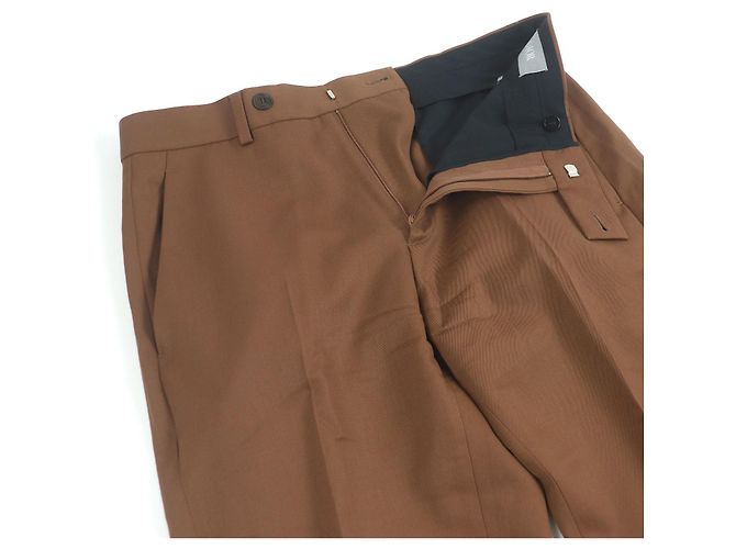 Pantaloni ricamati con logo Dior×Cactus Jack Marrone - vista 3