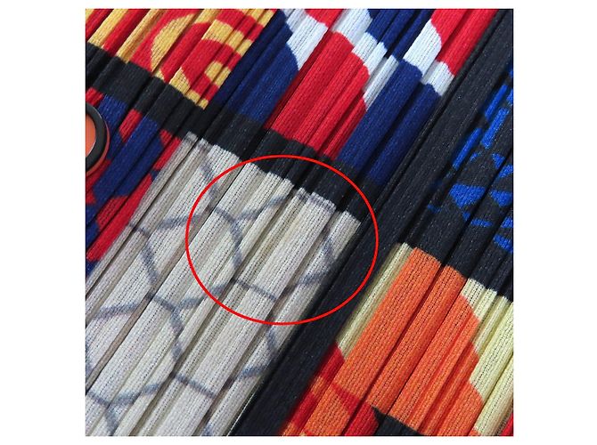 Issey Miyake PLEATS PLEASE Melhor camiseta sem mangas com estampa total Multicor - vista 8