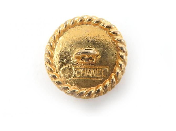 Set di accessori con bottoni a quadrifoglio Chanel D'oro - vista 4