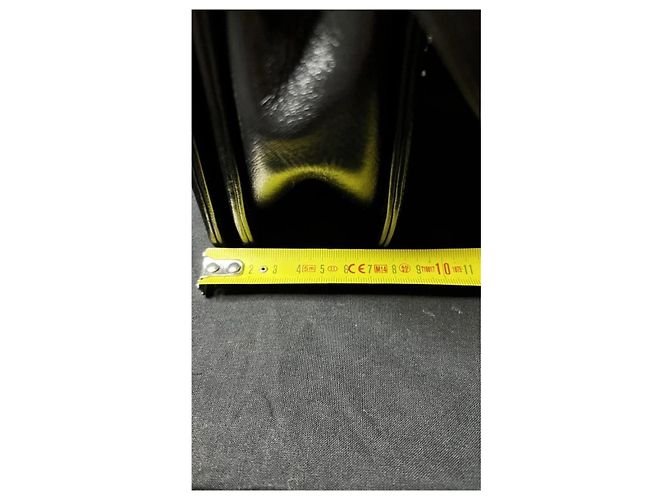 Borsa Chanel Boy in pelle di vitello nera 30 cm Nero - vista 10