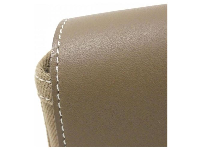 Borsa a mano Hermès Valparaiso Long PM Taupe - vista 5