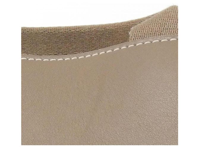 Borsa a mano Hermès Valparaiso Long PM Taupe - vista 6