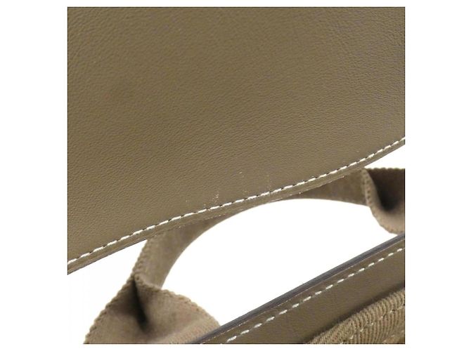 Borsa a mano Hermès Valparaiso Long PM Taupe - vista 9