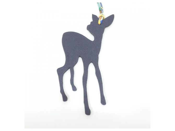 BAMBI Taschenanhänger von Hermès Blau - Ansicht 3