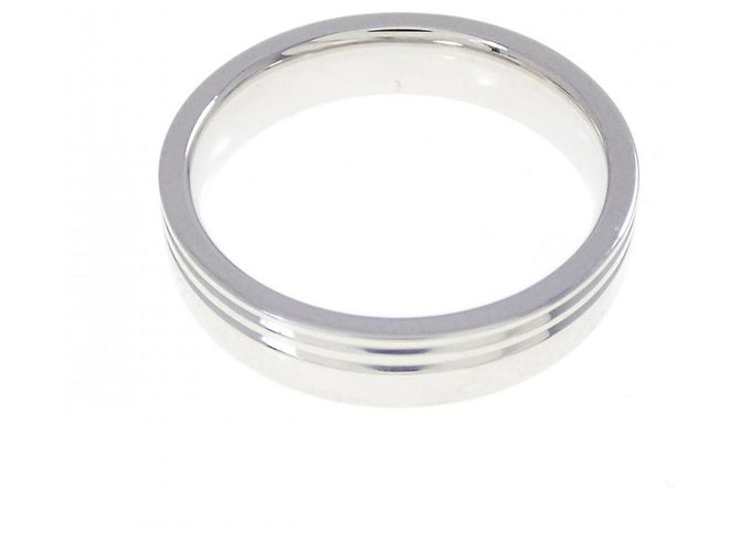 Ring Anillo de oro blanco 750WG Hermès - vista 3
