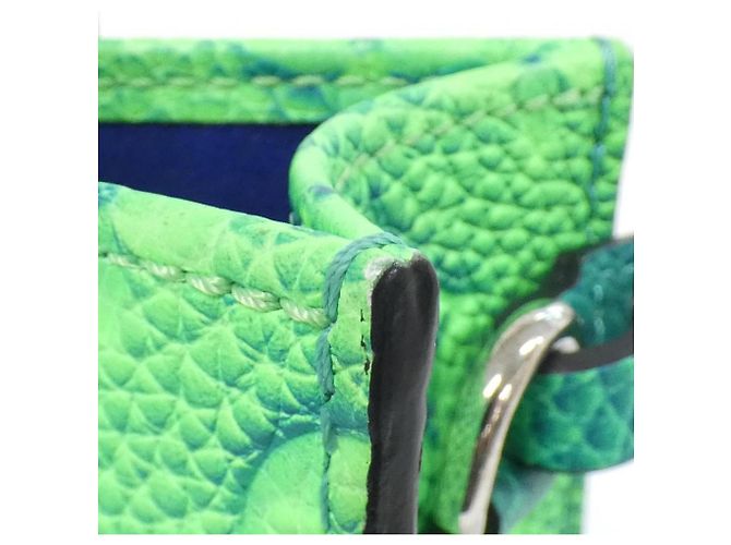 Borsa a Spalla Sac Plat XS Illusion Taurillon Louis Vuitton Blu - vista 4