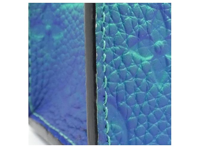 Borsa a Spalla Sac Plat XS Illusion Taurillon Louis Vuitton Blu - vista 6