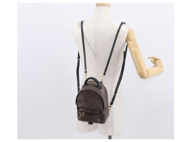 LOUIS VUITTON Monogram Palm Springs MINI Rucksack M44873 LV Auth 157354 Monogramm - Ansicht 25