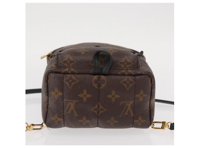 LOUIS VUITTON Monogram Palm Springs MINI Rucksack M44873 LV Auth 157354 Monogramm - Ansicht 5