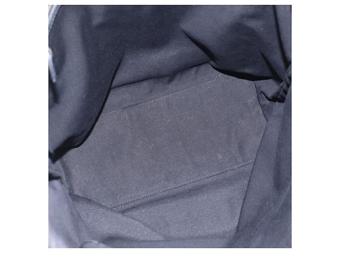 Borsa Tote GG Canvas Gucci Nera Oro 153009 Auth ka1012 Nero D'oro - vista 16