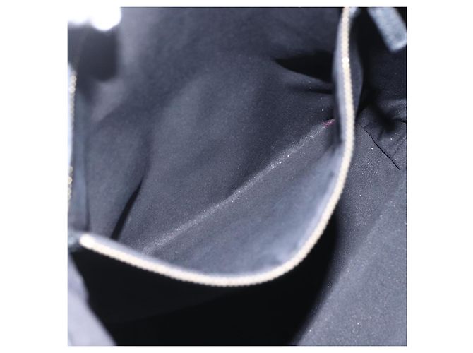 Borsa Tote GG Canvas Gucci Nera Oro 153009 Auth ka1012 Nero D'oro - vista 19