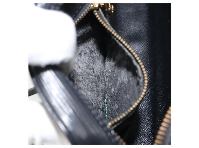 LOUIS VUITTON Borsa a Spalla Epi Trocadero 23 Nera M52302 LV Auth 157355 Nero - vista 10