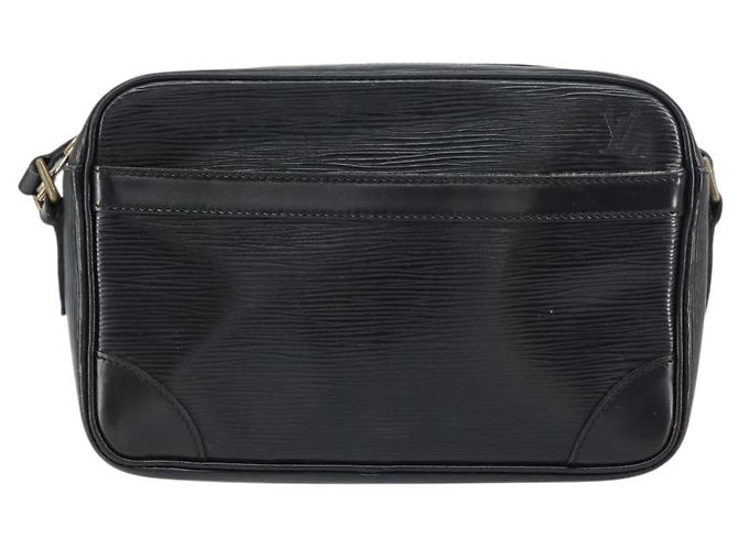 LOUIS VUITTON Borsa a Spalla Epi Trocadero 23 Nera M52302 LV Auth 157355 Nero - vista 13
