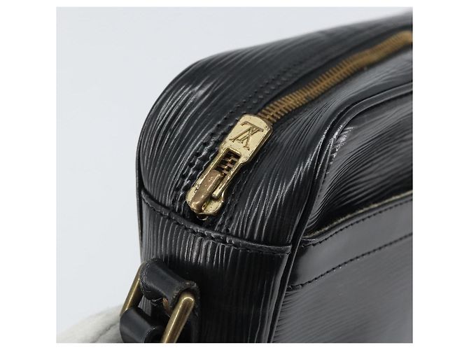 LOUIS VUITTON Borsa a Spalla Epi Trocadero 23 Nera M52302 LV Auth 157355 Nero - vista 19