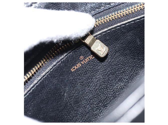 LOUIS VUITTON Borsa a Spalla Epi Trocadero 23 Nera M52302 LV Auth 157355 Nero - vista 20