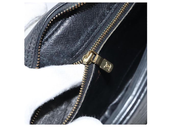 LOUIS VUITTON Borsa a Spalla Epi Trocadero 23 Nera M52302 LV Auth 157355 Nero - vista 9