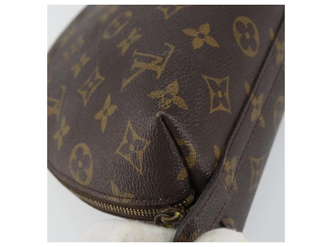 LOUIS VUITTON Pochette Cosmética Demi Ronde Monogram M47520 LV Auth 157375 Monogramma - view 14