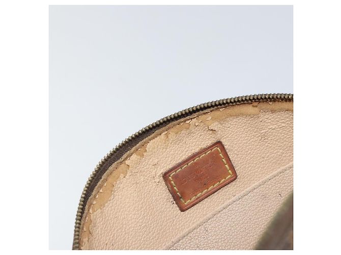 LOUIS VUITTON Pochette Cosmética Demi Ronde Monogram M47520 LV Auth 157375 Monogramma - view 9