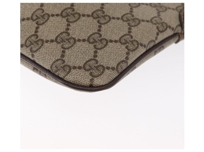 Borsa Sherry Line GG Supreme Web di GUCCI in PVC beige e oro 904 02 047 Auth ep12468 D'oro - vista 13