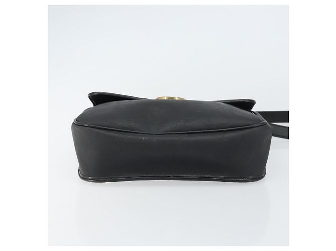 Borsa a spalla in tela Trotter Christian Dior PVC nera e oro Auth ka1186 Nero D'oro - vista 9