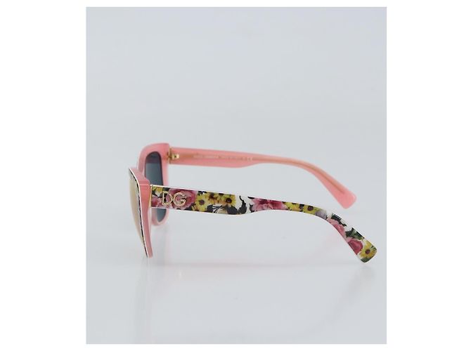 Dolce & Gabbana Gafas de sol DOLCE&GABBANA de plástico Rosa Auth BA9110V - vista 4