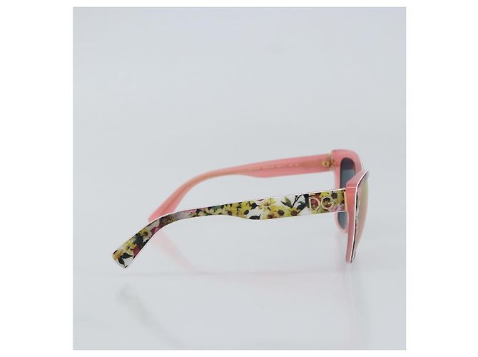 Dolce & Gabbana Gafas de sol DOLCE&GABBANA de plástico Rosa Auth BA9110V - vista 5