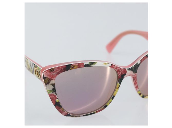 Dolce & Gabbana Gafas de sol DOLCE&GABBANA de plástico Rosa Auth BA9110V - vista 6