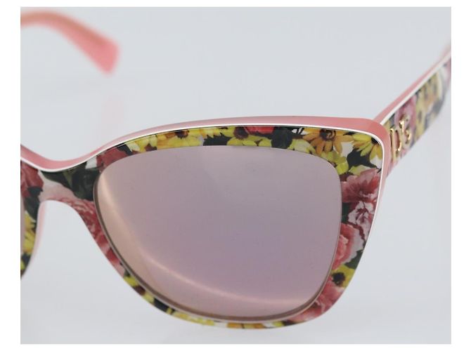 Dolce & Gabbana Gafas de sol DOLCE&GABBANA de plástico Rosa Auth BA9110V - vista 7