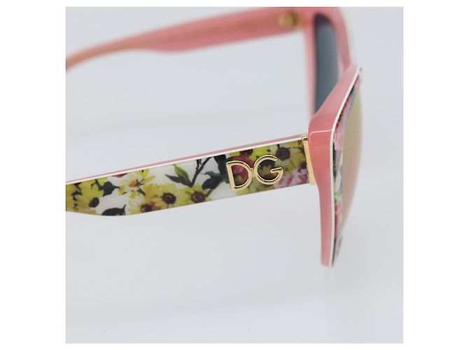 Dolce & Gabbana Gafas de sol DOLCE&GABBANA de plástico Rosa Auth BA9110V - vista 8