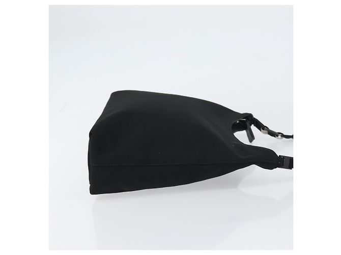 Borsa a Spalla Vala in Nylon Nero Salvatore Ferragamo Auth 160693 - vista 4