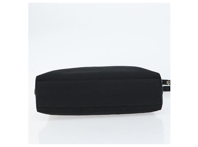 Borsa a Spalla Vala in Nylon Nero Salvatore Ferragamo Auth 160693 - vista 9