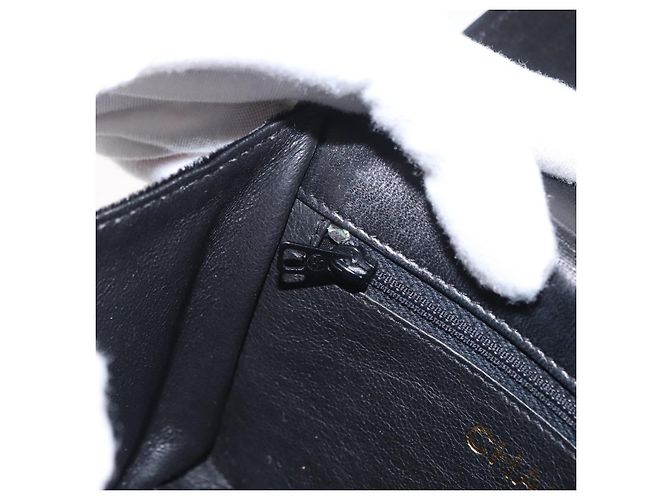CHANEL Borsa a Spalla Matelassé Catena Camelia Velluto Nero Oro CC Auth 158865V D'oro - view 24