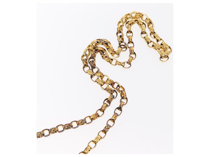 CHANEL Borsa a Spalla Matelassé Catena Camelia Velluto Nero Oro CC Auth 158865V D'oro - view 8