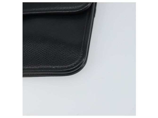 Borsa a spalla con catena Christian Dior in pelle nera e oro Auth 160675 Nero D'oro - vista 10