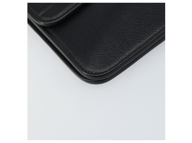 Borsa a spalla con catena Christian Dior in pelle nera e oro Auth 160675 Nero D'oro - vista 11