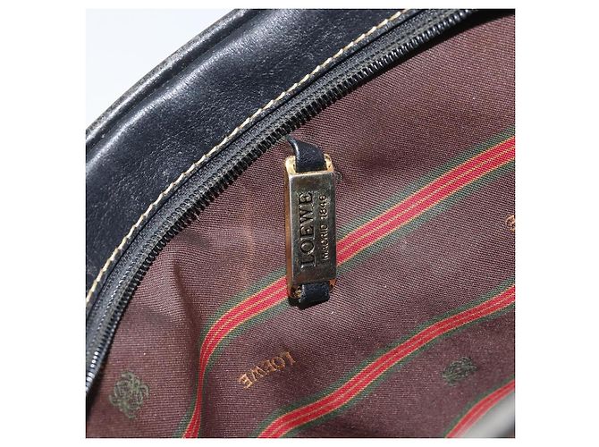 Borsa a Spalla LOEWE in Pelle Nera Oro Auth 160679 Nero D'oro - vista 11