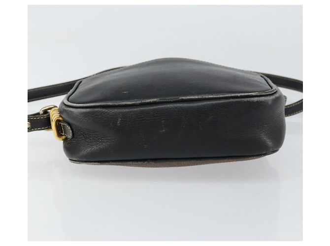 Borsa a Spalla LOEWE in Pelle Nera Oro Auth 160679 Nero D'oro - vista 5
