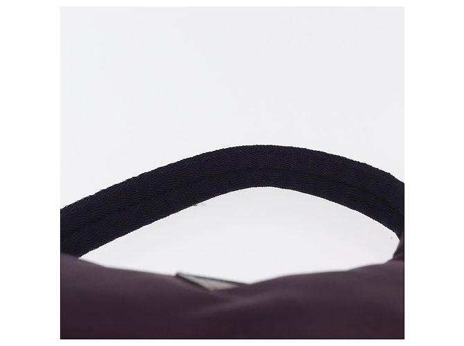 Bolso Accesorio PRADA Nylon Púrpura Plata Auth BA9459SAV - vista 14