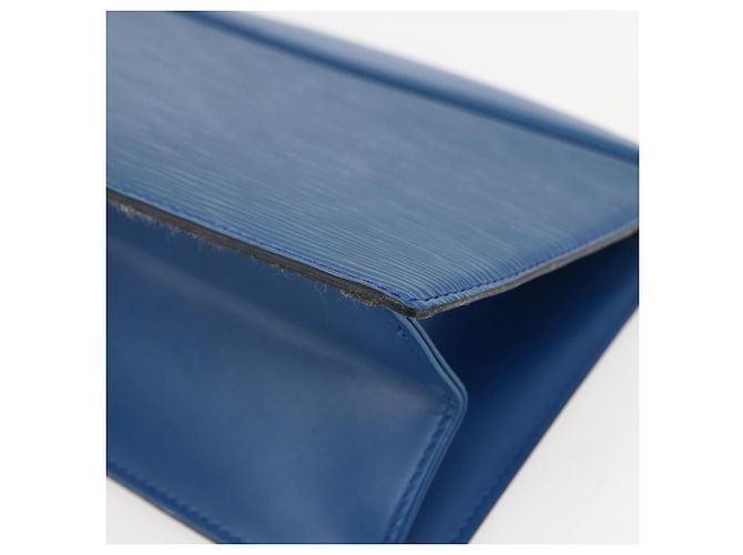 LOUIS VUITTON Epi Trousse Crete Pouch Blu M48405 LV Auth bs31950 - vista 15