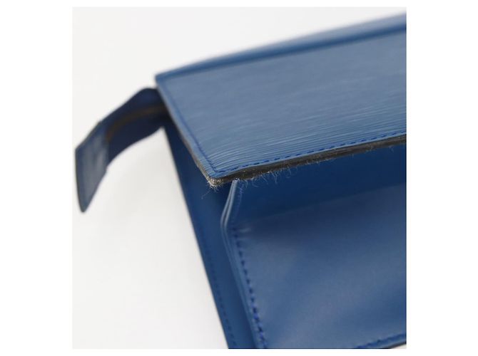 LOUIS VUITTON Epi Trousse Crete Pouch Blu M48405 LV Auth bs31950 - vista 16