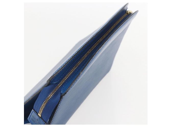 LOUIS VUITTON Epi Trousse Crete Pouch Blu M48405 LV Auth bs31950 - vista 5