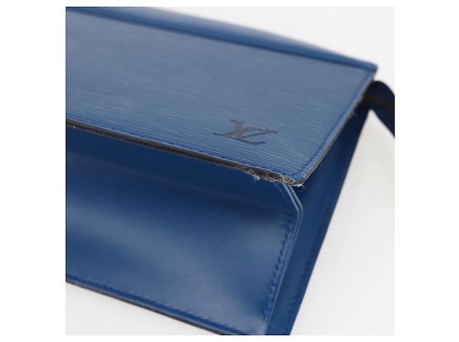 LOUIS VUITTON Epi Trousse Crete Pouch Blu M48405 LV Auth bs31950 - vista 7