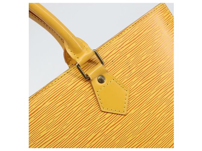 LOUIS VUITTON Borsa Sac Plat Epi Gialla M52079 LV Auth 160870 Giallo - vista 17