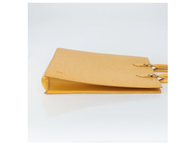 LOUIS VUITTON Borsa Sac Plat Epi Gialla M52079 LV Auth 160870 Giallo - vista 3