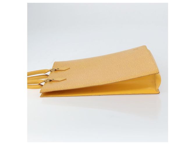 LOUIS VUITTON Borsa Sac Plat Epi Gialla M52079 LV Auth 160870 Giallo - vista 4