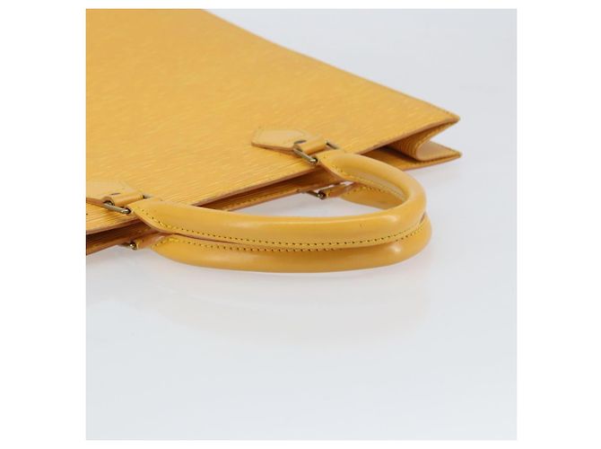 LOUIS VUITTON Borsa Sac Plat Epi Gialla M52079 LV Auth 160870 Giallo - vista 7