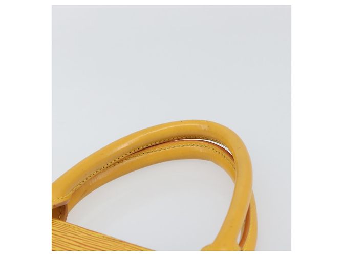LOUIS VUITTON Borsa Sac Plat Epi Gialla M52079 LV Auth 160870 Giallo - vista 8