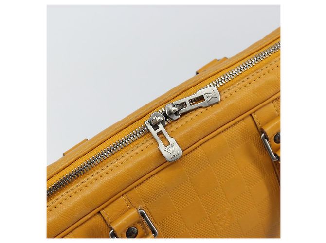 LOUIS VUITTON Borsa Porta Documenti da Viaggio Damier Infini Solare N41218 Auth 157359 - vista 10