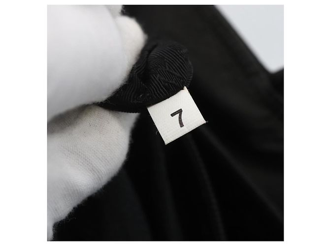 PRADA Borsa a mano in nylon nero argento Auth ar13894 - vista 11