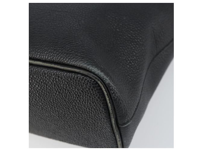 Borsa a mano in pelle nera e oro BURBERRY Auth bs31757 Nero D'oro - vista 9